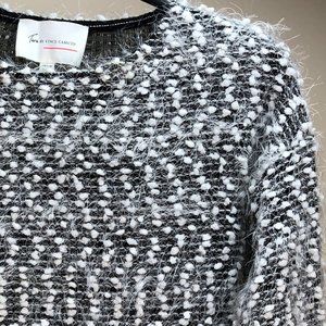 TWO by VINCE CAMUTO eyelash pullover long sleeve sweater - SZ XS